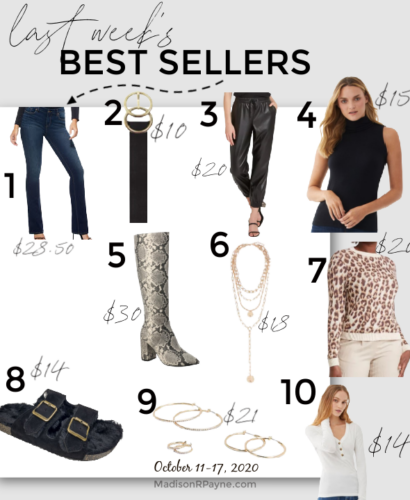 best sellers 10-17-20