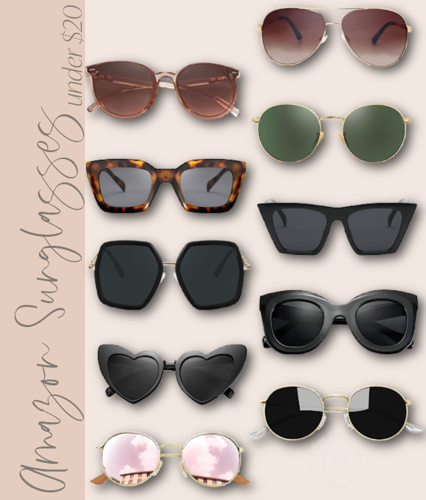 MY 10 FAVORITE  SUNGLASSES YOU NEED + DESIGNER DUPES